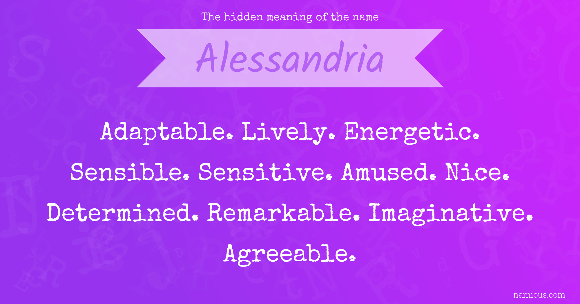 The hidden meaning of the name Alessandria