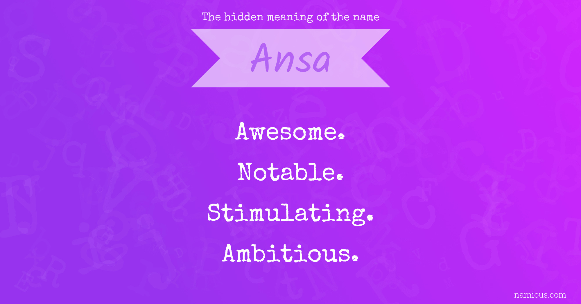 Ansai Name Meaning and Ansai Family History at FamilySearch