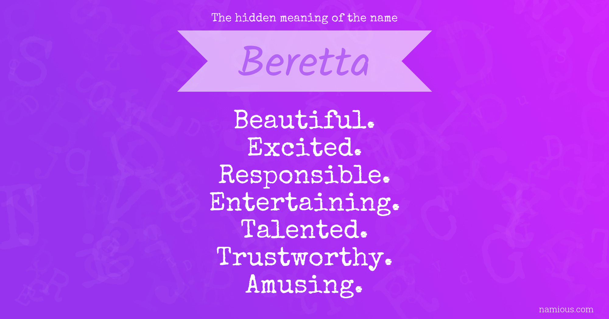 the-hidden-meaning-of-the-name-beretta-namious