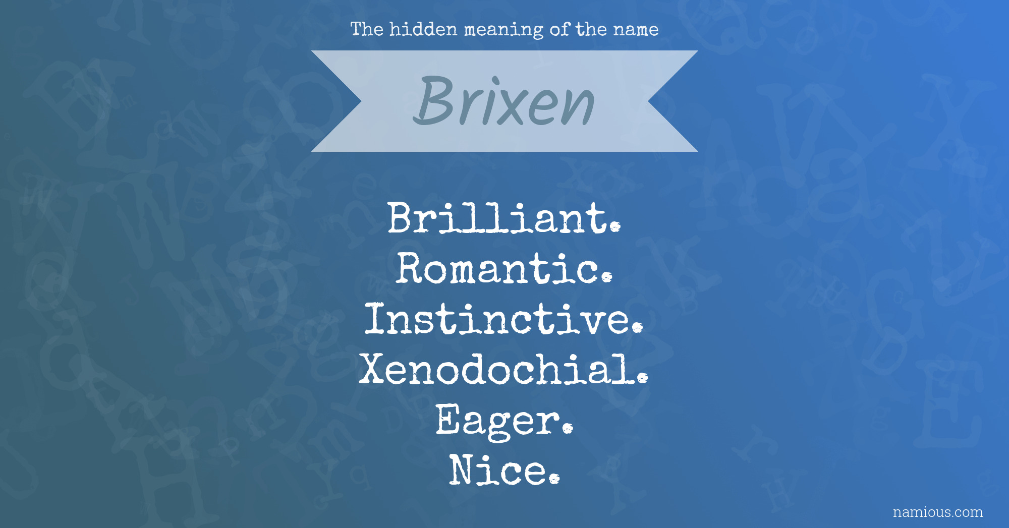 The hidden meaning of the name Brixen